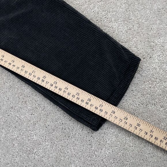 BDG Pants Womens 32 Gray Corduroy Dad Fit High Rise Button‎ Fly Cotton Cords - Picture 8 of 13